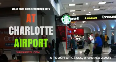 Starbucks Charlotte Airport Opening Hours: Your Morning Coffee Guide