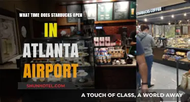 Starbucks Atlanta Airport Opening Hours: Your Morning Coffee Guide