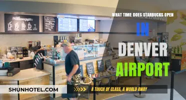 Starbucks Opening Hours at Denver Airport: Your Morning Coffee Guide