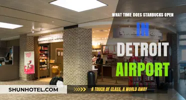 Starbucks Opening Hours at Detroit Airport: Your Morning Coffee Guide