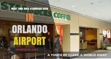 Starbucks Opening Hours at Orlando Airport: Your Morning Coffee Guide