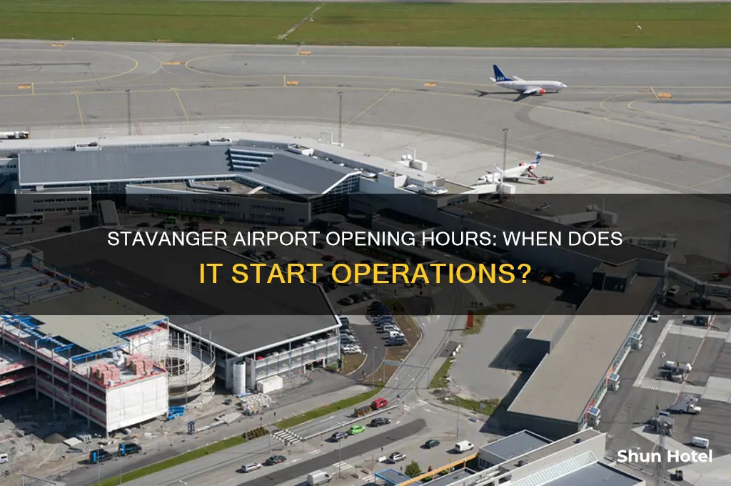 what time does stavanger airport open