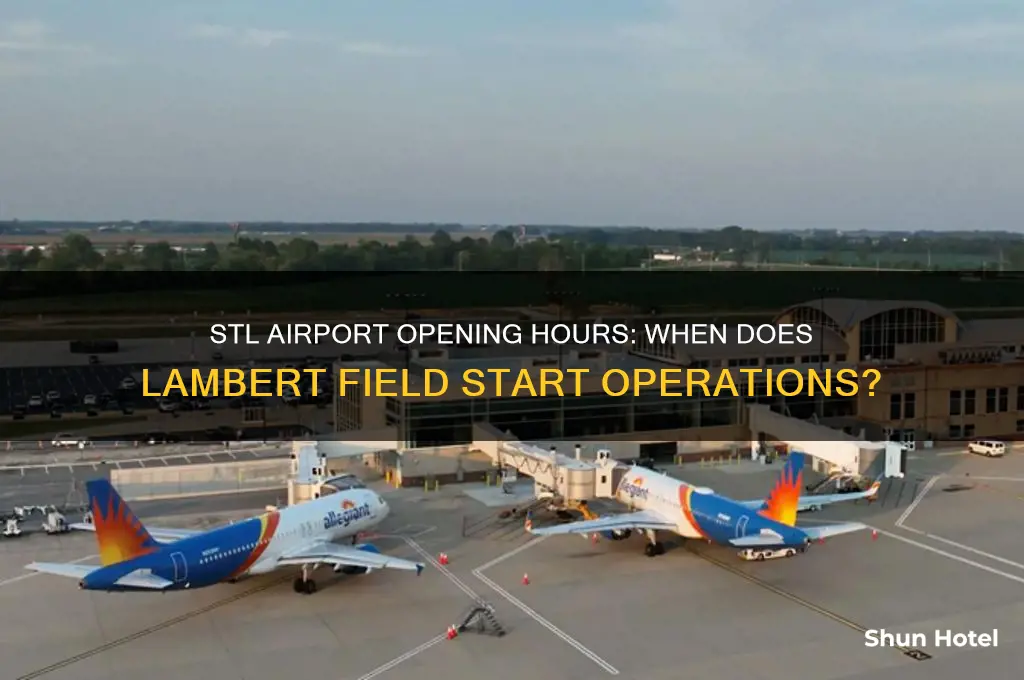 what time does stl airport open