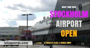 Stockholm Airport Opening Hours: When Does It Start Operations?