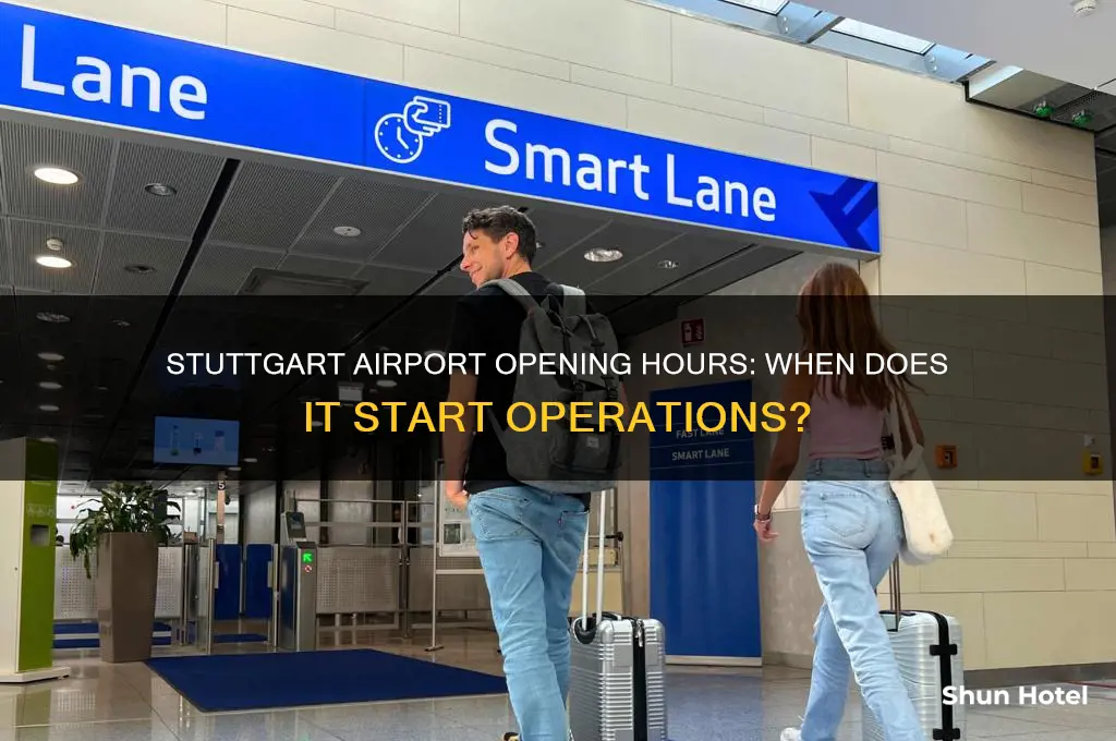what time does stuttgart airport open