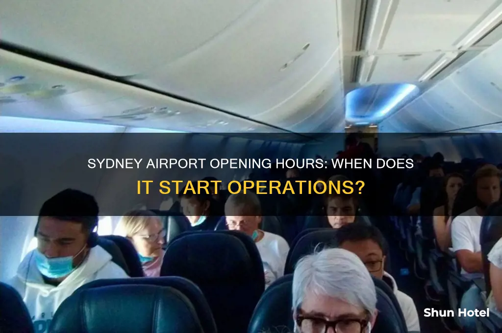 what time does sydney airport open