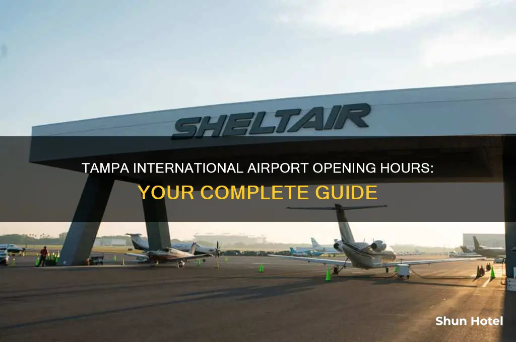 what time does tampa international airport open