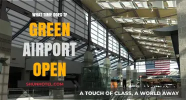 TF Green Airport Opening Hours: When Does It Start Operations?