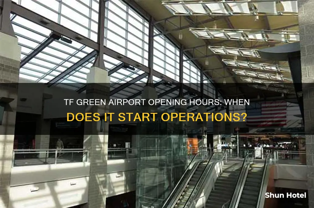 what time does tf green airport open