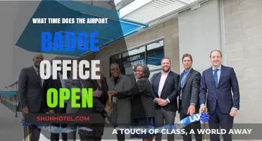 Airport Badge Office Opening Hours: When to Visit for Your ID