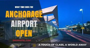 Anchorage Airport Opening Hours: When Does It Start Operations?