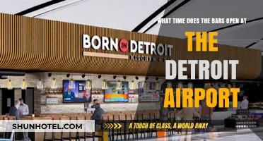 Detroit Airport Bar Hours: When Do They Open for Travelers?