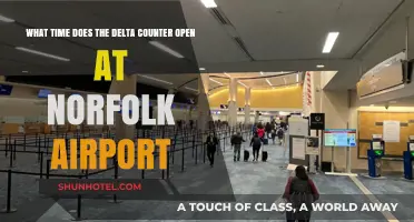 Delta Counter Opening Hours at Norfolk Airport: Your Quick Guide