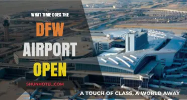 DFW Airport Opening Hours: When Does the Terminal Start Operations?