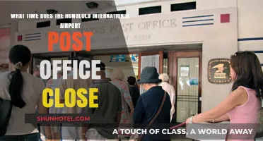 Honolulu International Airport Post Office Closing Time: What You Need to Know
