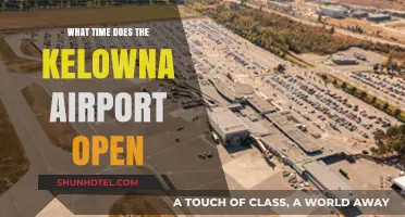 Kelowna Airport Opening Hours: When Does It Start Operations?