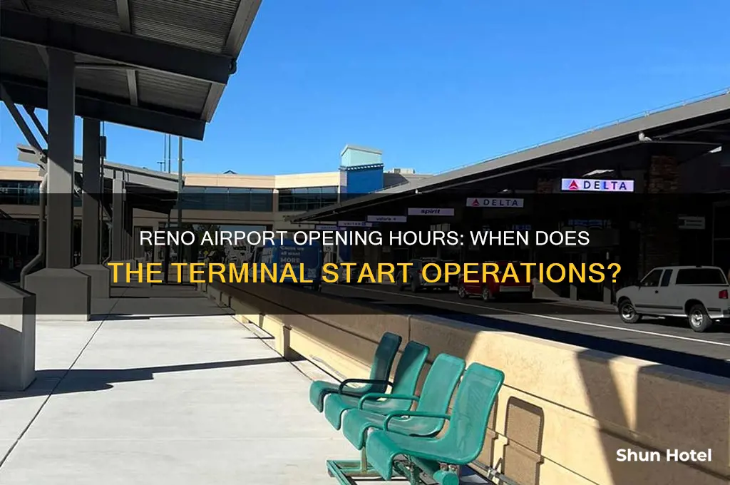 what time does the reno airport open