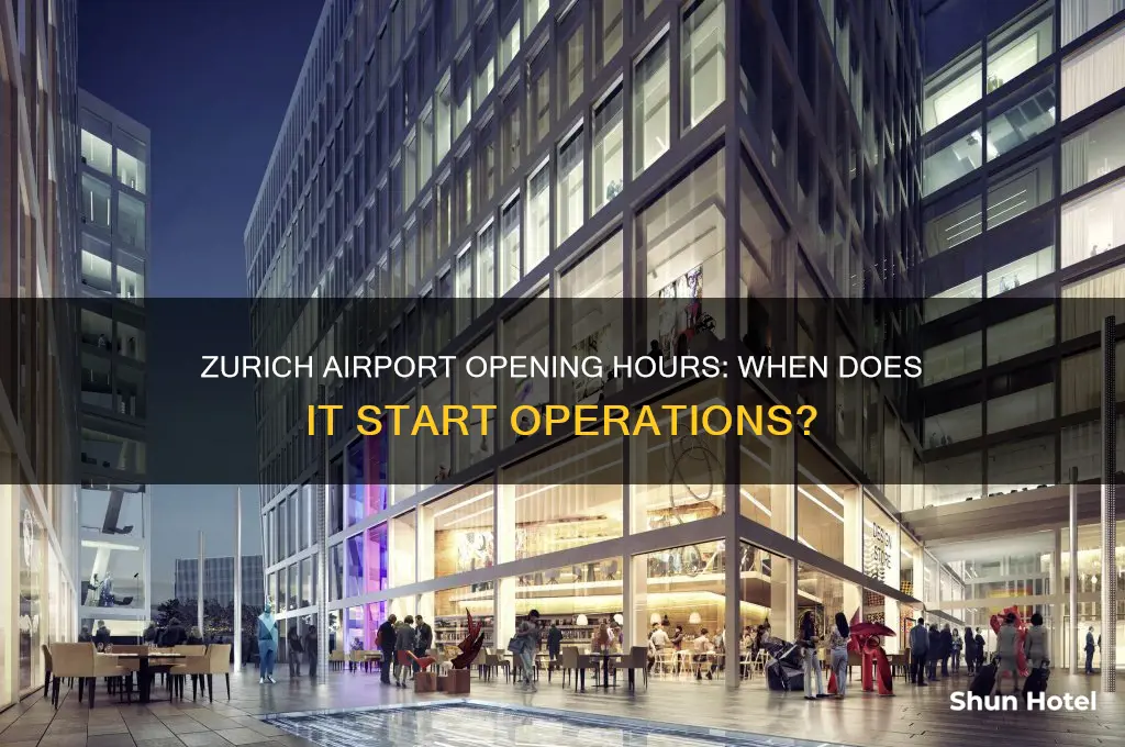what time does the zurich airport open