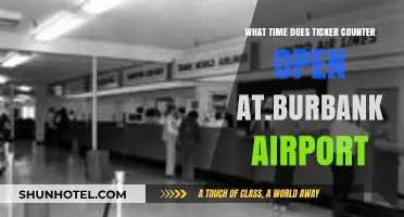 Burbank Airport Ticker Counter Opening Hours: Your Quick Guide