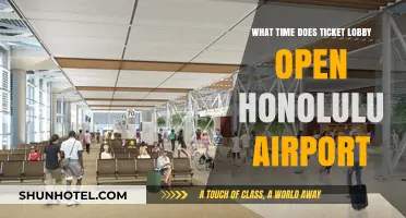 Honolulu Airport Ticket Lobby Opening Hours: Your Essential Guide