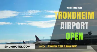 Trondheim Airport Opening Hours: When Does It Start Operations?
