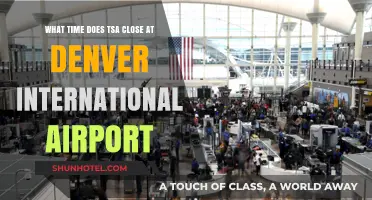 Denver Airport TSA Closing Time: What Travelers Need to Know