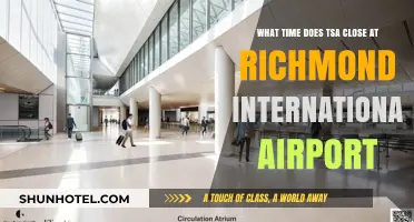 Richmond International Airport TSA Closing Time: What You Need to Know