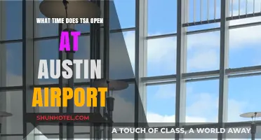 Austin Airport TSA Hours: When Does Security Screening Begin?