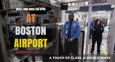 Boston Airport TSA Hours: When Does Security Screening Begin?