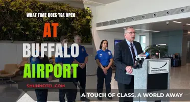 Buffalo Airport TSA Hours: When Does Security Screening Begin?