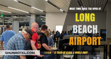 Long Beach Airport TSA Hours: When Does Security Open?