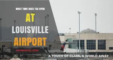 Louisville Airport TSA Hours: When Does Security Screening Begin?