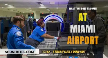 Miami Airport TSA Hours: When Does Security Screening Begin?