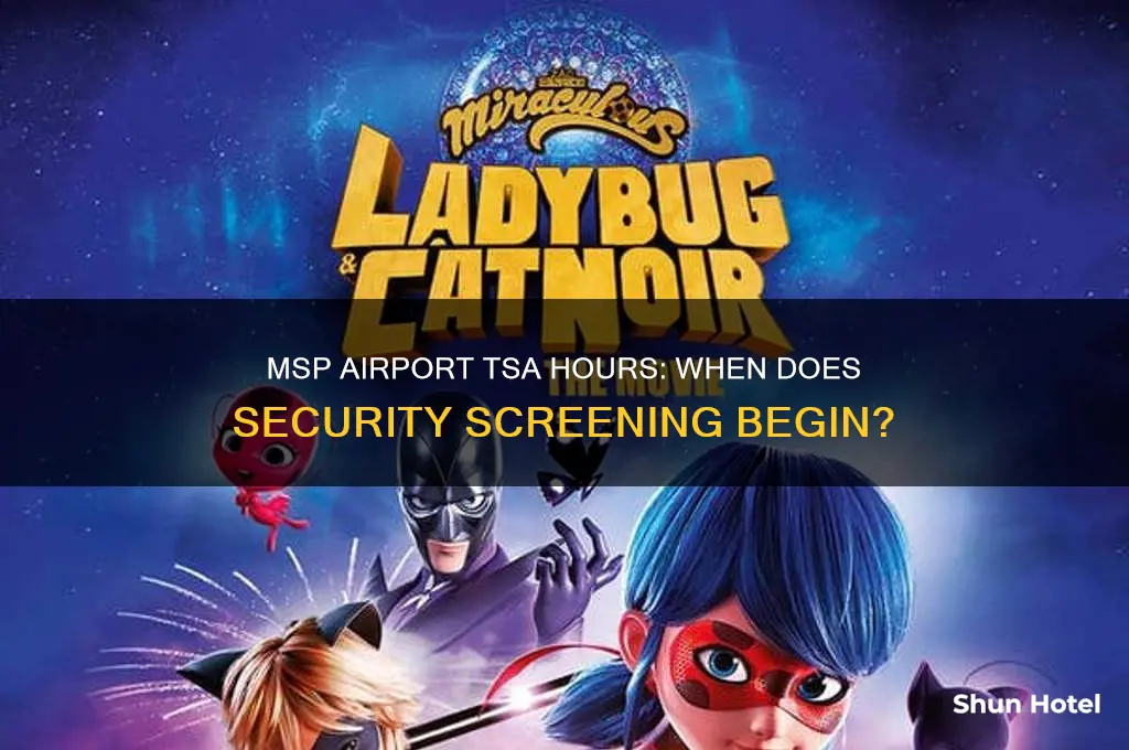 what time does tsa open at msp airport