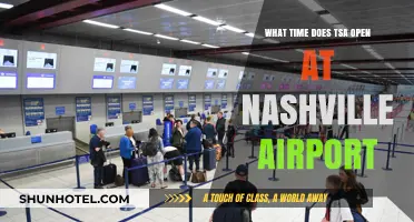 Nashville Airport TSA Hours: When Does Security Screening Begin?