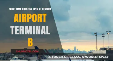 Newark Airport Terminal B TSA Opening Hours: Your Complete Guide