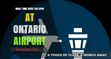 When Does TSA Open at Ontario Airport? Your Guide to Security Hours