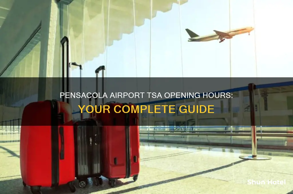 what time does tsa open at pensacola airport