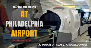 Philadelphia Airport TSA Hours: When Does Security Screening Begin?