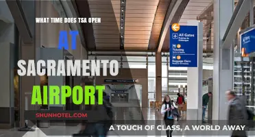 Sacramento Airport TSA Opening Hours: When to Arrive for Security Screening
