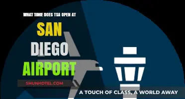 San Diego Airport TSA Hours: When Does Security Open?