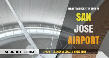 San Jose Airport TSA Hours: When Does Security Open?