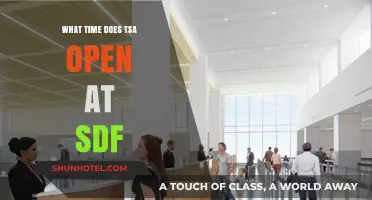 When Does TSA Open at SDF? Your Complete Guide to Security Hours
