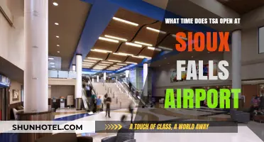 Sioux Falls Airport TSA Hours: When Does Security Open?