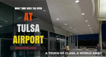 Tulsa Airport TSA Hours: When Does Security Screening Begin?