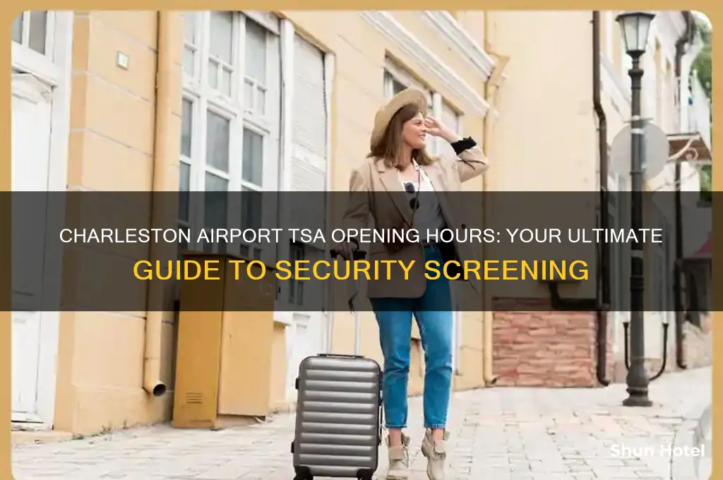 what time does tsa open charleston airport