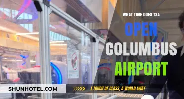 Columbus Airport TSA Hours: When Does Security Screening Begin?