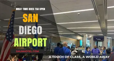 San Diego Airport TSA Hours: When Does Security Open?