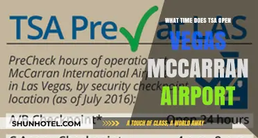 TSA Opening Hours at McCarran Airport, Las Vegas: Your Guide