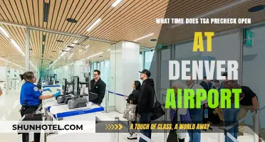 Denver Airport TSA PreCheck Hours: When Does It Open?
